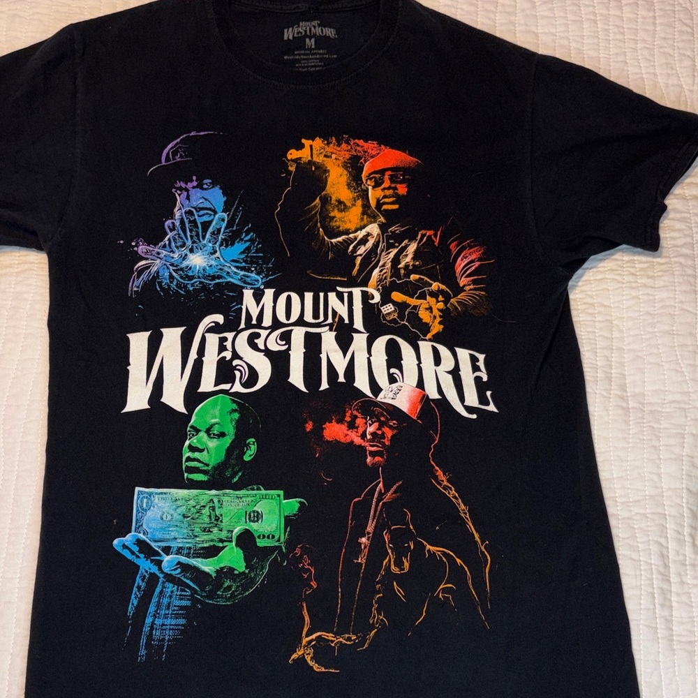 Mount Westmore Black Graphic T-Shirt
